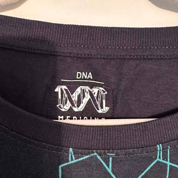DNA theme T-Shirt, XL, Blue, Brand Medicine - Picture 3 of 5